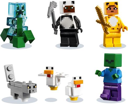 LEGO Minecraft The Modern Treehouse 21174 Giant Treehouse Building Kit Playset; Fun Toy for Minecraft-Gaming Kids; New 2021 (909 Pieces) in Saudi Arabia