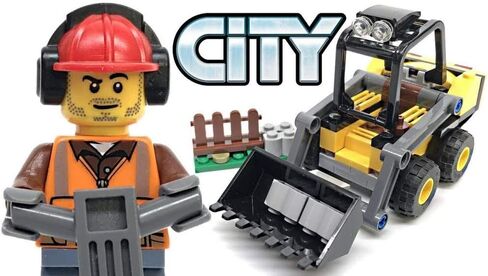 LEGO City Great Vehicles Construction Loader 60219 Building Kit (88 Pieces) in Saudi Arabia