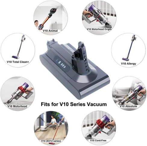 Biswaye 22.2V DC31 استبدال البطارية لـ Dyson Type A DC35 DC34 DC45 917083-01 DC44 (غير مناسب للنوع B، DC44 MK2) بطارية فراغ محمولة لاسلكية للحيوانات in Kuwait