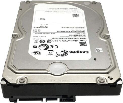 Seagate Constellation ES.3 ST4000NM0053 4 تيرابايت SATA 6 جيجابايت/ثانية 128 ميجابايت كاش 7200 دورة في الدقيقة 3.5 بوصة محرك الأقراص الصلبة الداخلي للمؤسسات - ضمان لمدة 5 سنوات (متجدد) in Saudi Arabia