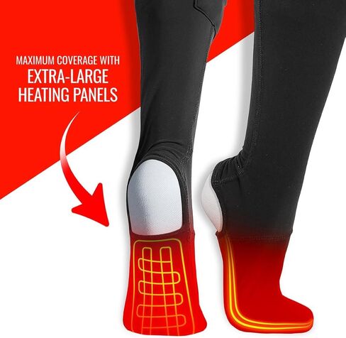 بطانات جورب مسخنة ببطارية 5 فولت من ActionHeat مع حزم بطاريات - تسخن حتى 150 درجة فهرنهايت لمدة تزيد عن 5 ساعات in Kuwait