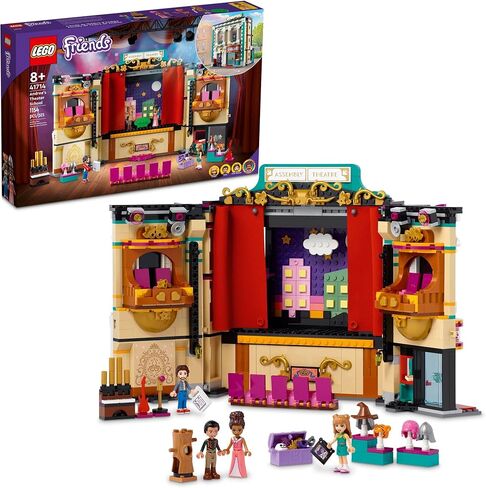 LEGO Friends Andrea’s Theater School 41714 Building Toy Set for Kids, Girls, and Boys Ages 8+ (1,154 Pieces) in Saudi Arabia