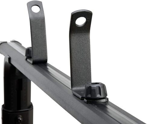 Yakima LoadStop Steel T-Slot Truck Crossbar Accessory with Built in Tie-Down Points Handles up to 250 Pounds, Black (Set of 4) in Kuwait