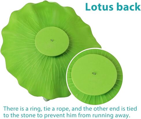 19pcs Realistic Floating Foam Lotus Flowers and Lotus Leaves, Artificial Lotus Flowers Water Lilies for Pond Pool, 4" and 6" Large Beautiful Lifelike Water Lilies for Fountain Garden Decoration in Kuwait