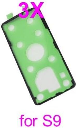 Battery Door Cover Adhesive Replacement for Samsung Galaxy S9 G960 Pack of 3 in Saudi Arabia