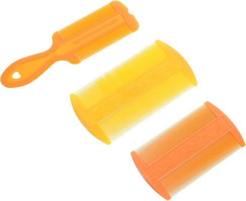 3 قطع من أمشاط هيلفيان ذات الأسنان الدقيقة، مشط مزدوج الجوانب لتصفيف الشعر، أمشاط شعر قشرة الرأس، مشط مزدوج الحافة للقطط والكلاب للشعر القصير للحيوانات الأليفة in Kuwait