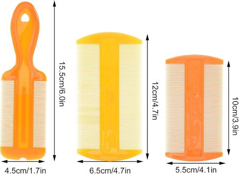 3 قطع من أمشاط هيلفيان ذات الأسنان الدقيقة، مشط مزدوج الجوانب لتصفيف الشعر، أمشاط شعر قشرة الرأس، مشط مزدوج الحافة للقطط والكلاب للشعر القصير للحيوانات الأليفة in Kuwait
