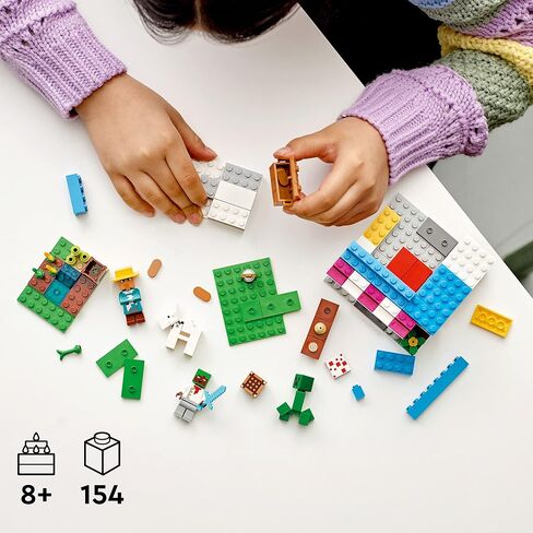 LEGO Minecraft The Bakery 21184 Building Toy Set for Kids, Girls, and Boys Ages 8+ (157 Pieces) in Saudi Arabia