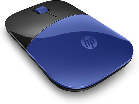 HP Z3700 G2 Wireless Mouse - Natural Silver, Sleek Portable Design fits Comfortably Anywhere, 2.4GHz Wireless Receiver, Blue Optical Sensor, Wins PC, Laptop, Notebook, Mac, Chromebook (66Z09AA#ABL) in Saudi Arabia