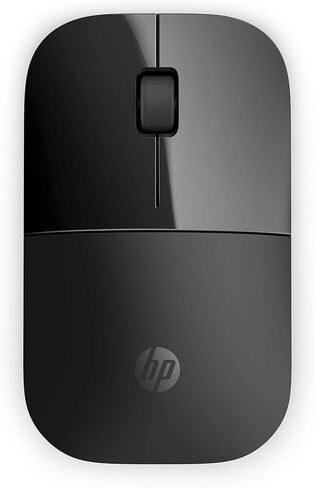 HP Z3700 G2 Wireless Mouse - Natural Silver, Sleek Portable Design fits Comfortably Anywhere, 2.4GHz Wireless Receiver, Blue Optical Sensor, Wins PC, Laptop, Notebook, Mac, Chromebook (66Z09AA#ABL) in Saudi Arabia