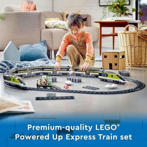 LEGO City Express Passenger Train 60337 Building Toy Set with Powered Up Technology for Boys, Girls, and Kids Ages 7+ (764 Pieces) in Kuwait