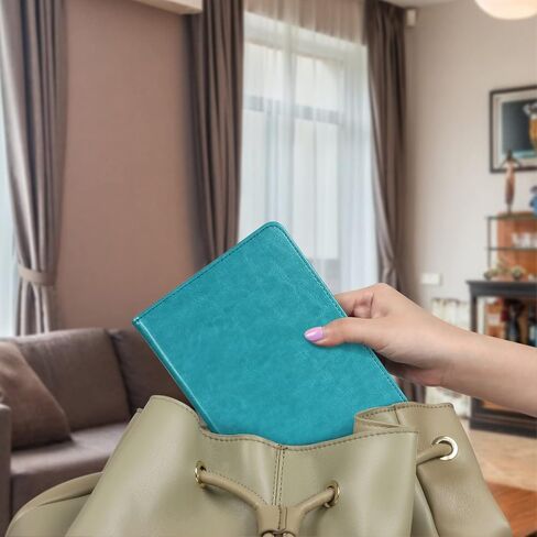 حافظة CoBak مع حامل لجهاز Kindle Paperwhite - غطاء متين من جلد البولي يوريثان مع خاصية التنبيه التلقائي للنوم، وفتحة للبطاقة، وميزة حزام اليد - يناسب جهاز Kindle Paperwhite من الجيل الحادي عشر مقاس 6.8 بوصات إصدار التوقيع 2021 in Saudi Arabia