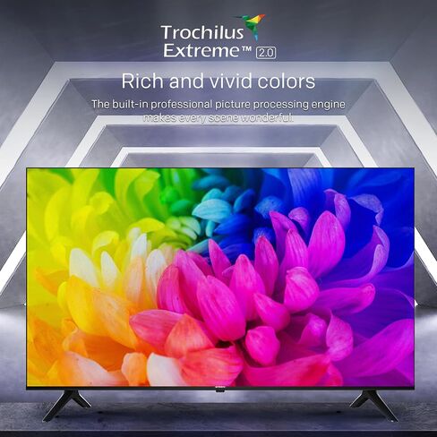 Skyworth 65-Inch 4K UHD Smart TV, UE7600 Series Google TV with Dolby Audio, Bluetooth Remote, Voice Control Google Assistant, Google Cast, Bezel-Less Design, Ultra-Slim, Streaming Television in Saudi Arabia