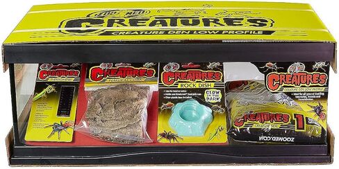 Zoo Med Creatures Creature Den Low Profile Starter Kit - 6 gal, Assorted in Saudi Arabia
