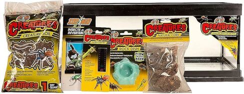 Zoo Med Creatures Creature Den Low Profile Starter Kit - 6 gal, Assorted in Saudi Arabia