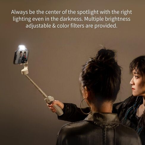 Zhiyun Smooth Q4 Gimbal Stabilizer, Built-in Extension Rod, Portable and Foldable, Vlogging Stabilizer, YouTube TikTok Video in Saudi Arabia