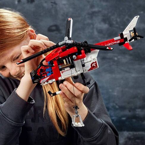 LEGO Technic Rescue Helicopter 42092 Building Kit (325 Pieces) in Saudi Arabia