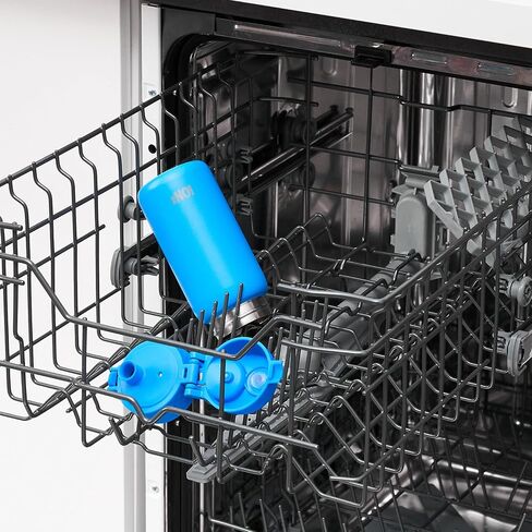 زجاجة مياه فولاذية معزولة ION8، 320 مل/11 أونصة، مقاومة للتسرب، سهلة الفتح، قفل آمن، آمنة للاستخدام في غسالة الأطباق، مقبض للحمل، غطاء قلاب، مقاوم للخدش، فولاذ مقاوم للصدأ متين، محايد الكربون، أزرق in Saudi Arabia