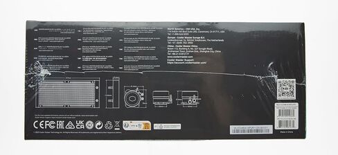 Cooler Master MasterLiquid ML240 Illusion CPU Liquid Cooler - AIO Water Cooling System, 3rd Gen Pump, 2 x 120mm ARGB Halo Fans, 240mm Radiator, ARGB Controller Included - AMD and Intel Compatible in Saudi Arabia