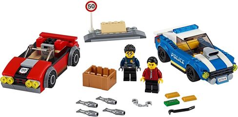 LEGO City Police Highway Arrest 60242 Police Toy, Fun Building Set for Kids (185 Pieces) in Saudi Arabia