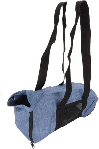 Zerodis Cat Grooming Carry Bag قابل للتعديل محيط الرقبة تنفس طوي المحمولة الحيوانات الأليفة الاستحمام القط الاستمالة حقيبة النسيج ضبط النفس قابل للتعديل لينة شبكة القط غسل حقيبة دش in Kuwait