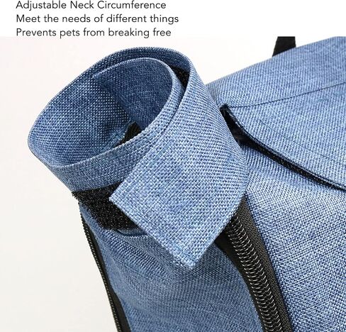 Zerodis Cat Grooming Carry Bag قابل للتعديل محيط الرقبة تنفس طوي المحمولة الحيوانات الأليفة الاستحمام القط الاستمالة حقيبة النسيج ضبط النفس قابل للتعديل لينة شبكة القط غسل حقيبة دش in Kuwait