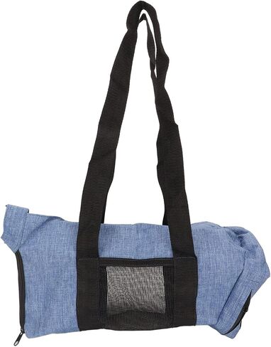 Zerodis Cat Grooming Carry Bag قابل للتعديل محيط الرقبة تنفس طوي المحمولة الحيوانات الأليفة الاستحمام القط الاستمالة حقيبة النسيج ضبط النفس قابل للتعديل لينة شبكة القط غسل حقيبة دش in Kuwait