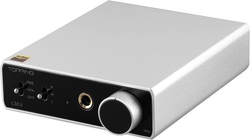 Topping L30 II NFCA Headphone Amplifier Hi-Res Audio 560mW×2 L30II AMP (Silver) in Saudi Arabia