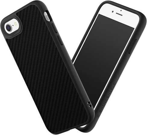 RhinoShield Case Compatible with iPhone SE3/SE2/8/7 | SolidSuit-Shock Absorbent Slim Design Protective Cover with Premium Matte Finish 3.5M/11ft Drop Protection Changeable Camera Rings - Cobalt Blue in Saudi Arabia