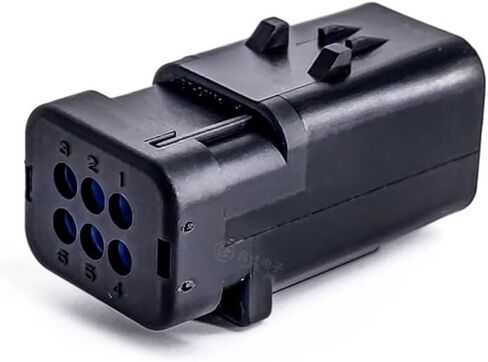 موصل السيارات العالمي 6-Pin مقاوم للماء AMP 776433-1 776434-1 محول الاستشعار ذكر / أنثى التوصيل والمقبس الإسكان مع محطات (موصل الذكور) in Saudi Arabia