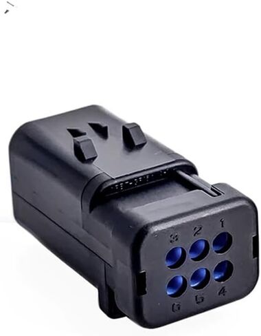 موصل السيارات العالمي 6-Pin مقاوم للماء AMP 776433-1 776434-1 محول الاستشعار ذكر / أنثى التوصيل والمقبس الإسكان مع محطات (موصل الذكور) in Saudi Arabia