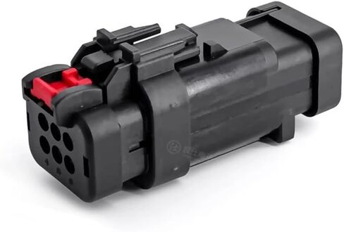 موصل السيارات العالمي 6-Pin مقاوم للماء AMP 776433-1 776434-1 محول الاستشعار ذكر / أنثى التوصيل والمقبس الإسكان مع محطات (موصل الذكور) in Saudi Arabia