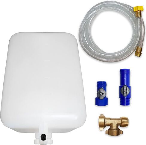 Boat Winterizer Gravity Motor Cleaner with Flusher Kit - Gravity Flow System DIY Winter Preparation Solution for Marine Engines - For Inboard and Outboard Engines in Saudi Arabia