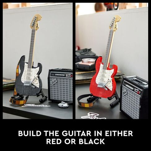 LEGO Ideas Fender Stratocaster 21329 Building Kit Idea for Guitar Players and Music Lovers (1,079 Pieces) in Saudi Arabia