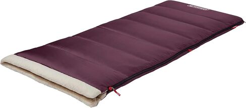 Coleman Autumn Glen 50°F Sleeping Bag, Lightweight Sleeping Bag with No-Snag Zipper & Storage Stuff Sack, Machine Washable for Easy Cleaning in Saudi Arabia