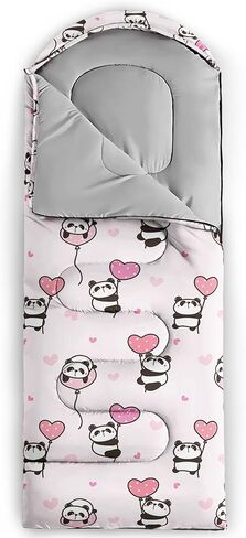 QOOMO Camping Sleeping Bags,3 Season Warm & Cool Weather,Lightweight,Waterproof Sleeping Bags for Adults & Kids,Traveling,and Outdoors,Camping Gear Equipment in Saudi Arabia