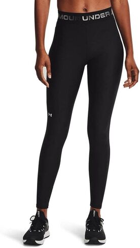 Under Armour Women's HeatGear Wordmark Waistband Pocketed Leggings in Saudi Arabia