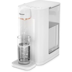 Sekaer Instant Hot Water Dispenser, 3L/106 Oz Electric Tea Kettle, Large Water Boiler Maker, 3s Quick Heating and 5 Variable Presets Temperatures, with Child Locks & Night Lights, SKE-2000