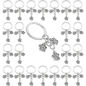 فايتون 20 قطعة الحيوانات الأليفة باو المفاتيح لطيف المفاتيح الحيوان القط الكلب باو Charms المعلقات المفاتيح للنساء الفتيات الحيوان عاشق هدية in Kuwait