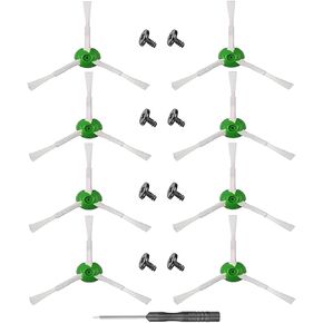 KAZETEC Replacement Parts Compatible for iRobot Roomba E&i&j Series i7 j7 i3 i4 i7+ Plus i3+ i4+ i6 i6+ i8 i8+ E5 E6 j7+ Plus,4 filters,4 side brushes