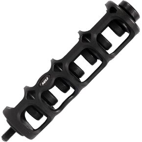 Archery 6" Bow Stabilizer - Flexible Coupling Stabilizer for Compound/Recurve Bow Reduceing Noise and Vibration, Nylon Harmonic Bow Dampeners Balance Bar for Improved Bow Balance & Stability