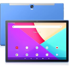 WEERSHUN 10.1’’ Android 11 Tablet PC with I-P-T-V Apps Preinstalled, 4GB RAM 64GB Storage Quad Core 1.8GHz 4K HD Computer Contains Global Channels Support WiFi Bluetooth