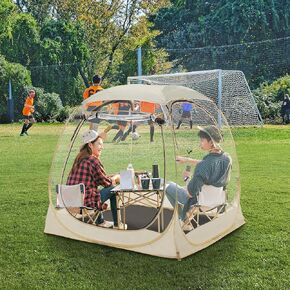 Sports Tent All Weather,Instant Tent Shelter 3-4 Person,Pop Up Bubble Tent Outdoor Provides Rain Tent for Soccer, Football Watching Sports Events, Camping, Fishing