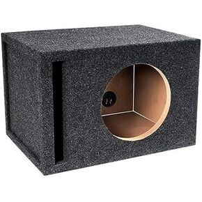 Atrend 10W7SV JL Audio Single 10" Vented Subwoofer/Speaker Enclosure Compatible with W7 Series Subwoofers. Made in USA
