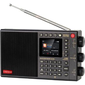 LC90 WIFI/4G Multi-Band Smart Internet Radio Portable AM/FM,Longwave & Shortwave Radio Receiver with SSB (Single Side Band),Bluetooth, Card choyoung,All World Radios，Digital Radio