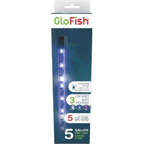 GloFish 10 Inch LED Light Stick 2 Count - White and Blue Aquarium Lights - Tank Sizes Up to 75 Gallons