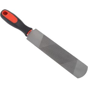 Health Gear Horseshoe Trimming Tool 8 Inch Hoof Rasp, Solid Carbon Steel Horseshoe File with Rubber Handle, Double Sided Hoof Rasp Farrier File Tool for Horse Goat Cow Donkey