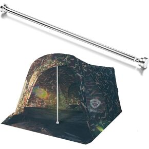 86.6 Inches Hunting Blind Support Pole Ground Blind Accessories Adjustable Protective Center Support System Hunting Ground Blind Support Pole for Hunting Tent House
