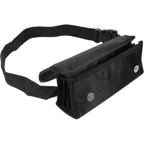 Kisangel Black Fanny Pack Womens Belt Bag Cashier Waist Bag Bag Cashier Pouch Coin Dedicated Work