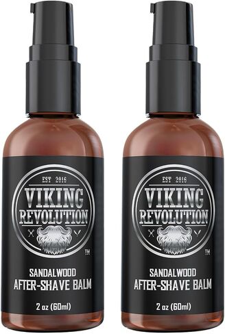 Luxury After-Shave Balm for Men - Premium After-Shave Lotion - Soothes and Moisturizes Face After Shaving - Eliminates Razor Burn for A Silky Smooth Finish - Sandalwood Scent in Saudi Arabia